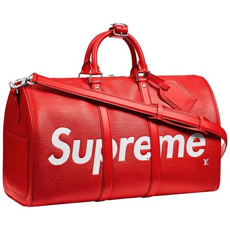 lv x supreme duffle bag|louis vuitton supreme duffle.